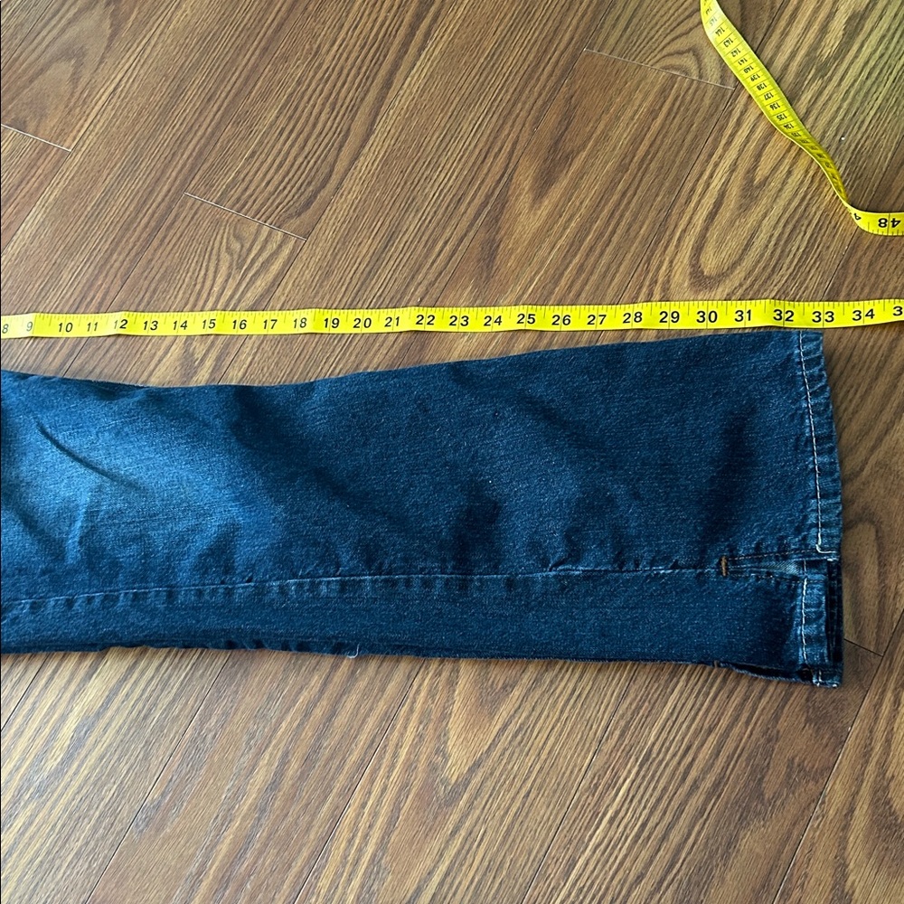 Cruel Girl Georgia Dark Wash‎ Low Rise Bootcut Stretch Jeans Junior Size 11 - Picture 8 of 8